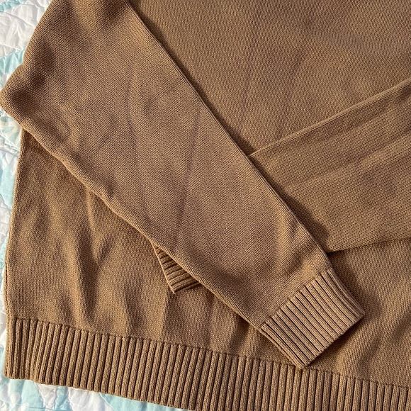 Ralph Lauren Tan Sweater with Dachshund Design. Size XL - Picture 7 of 7
